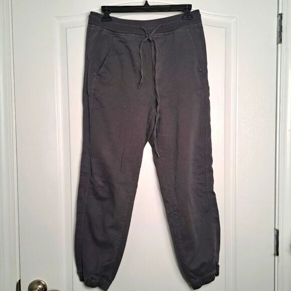 Charcoal Grey Linen Jogger by GAP - Picture 1 of 4